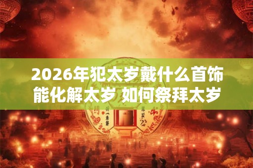 2026年犯太岁戴什么首饰能化解太岁 如何祭拜太岁