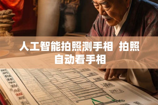 人工智能拍照测手相 拍照自动看手相 人工智能拍照测手相 拍照自动看手相