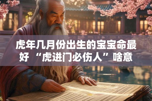 虎年几月份出生的宝宝命最好 “虎进门必伤人”啥意思