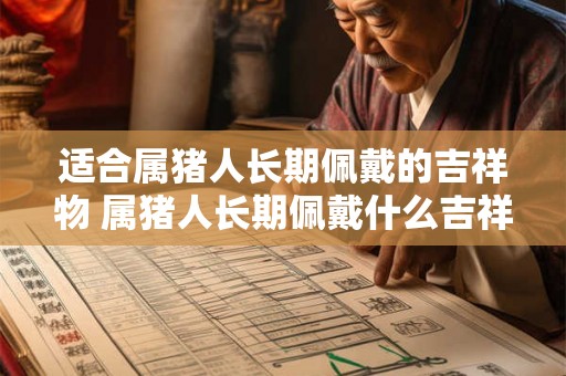 适合属猪人长期佩戴的吉祥物 属猪人长期佩戴什么吉祥物合适