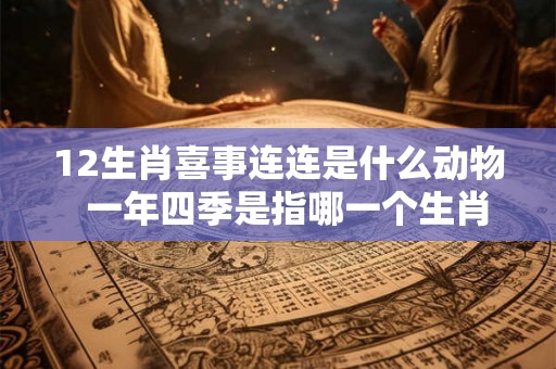 12生肖喜事连连是什么动物  一年四季是指哪一个生肖