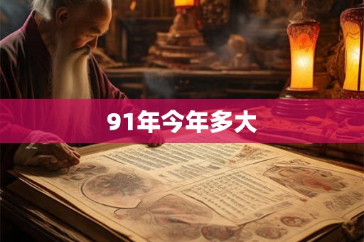 91年今年多大