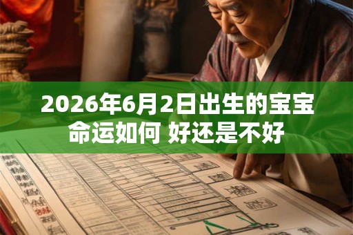 2026年6月2日出生的宝宝命运如何 好还是不好 2026年6月2日出生的宝宝命运如何 好还是不好