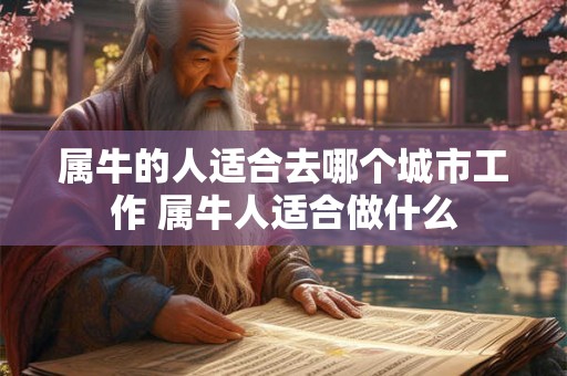 属牛的人适合去哪个城市工作 属牛人适合做什么