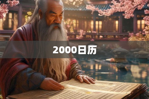 2000日历