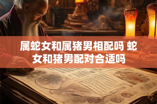 属蛇女和属猪男相配吗 蛇女和猪男配对合适吗
