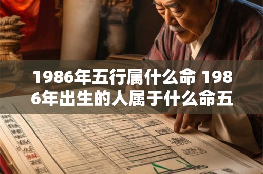 1986年五行属什么命 1986年出生的人属于什么命五行属性是什么