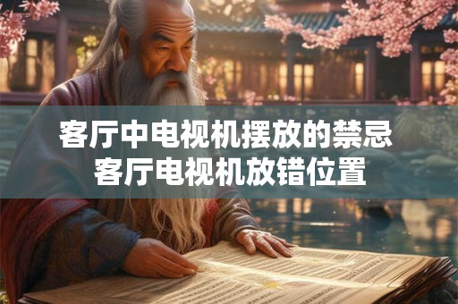 客厅中电视机摆放的禁忌 客厅电视机放错位置