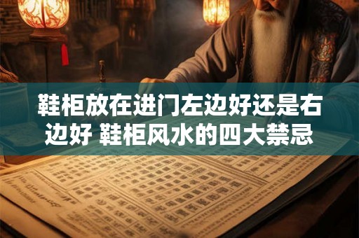 鞋柜放在进门左边好还是右边好 鞋柜风水的四大禁忌 鞋柜放在进门左边好还是右边好 鞋柜风水的四大禁忌