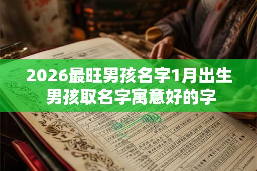 2026最旺男孩名字1月出生 男孩取名字寓意好的字 2026最旺男孩名字1月出生 男孩取名字寓意好的字