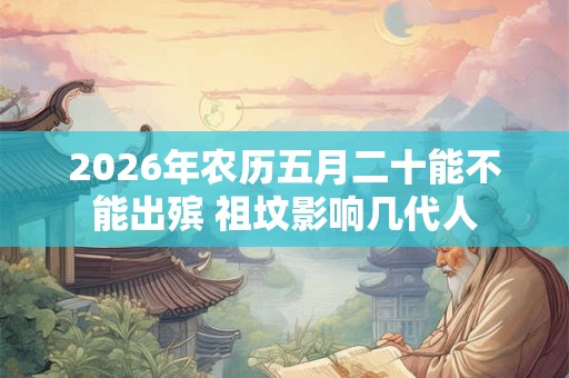 2026年农历五月二十能不能出殡 祖坟影响几代人