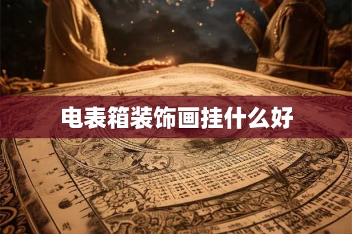 电表箱装饰画挂什么好