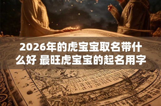 2026年的虎宝宝取名带什么好 最旺虎宝宝的起名用字