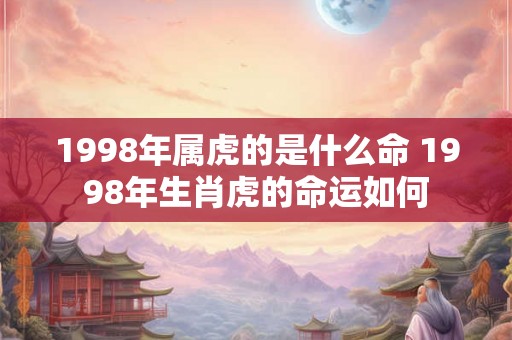 1998年属虎的是什么命 1998年生肖虎的命运如何 1998年属虎的是什么命 1998年生肖虎的命运如何