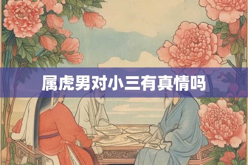 属虎男对小三有真情吗
