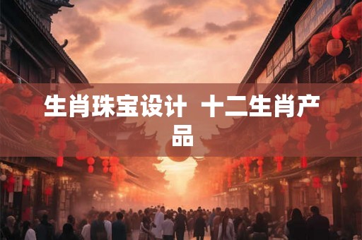 生肖珠宝设计 十二生肖产品 生肖珠宝设计 十二生肖产品