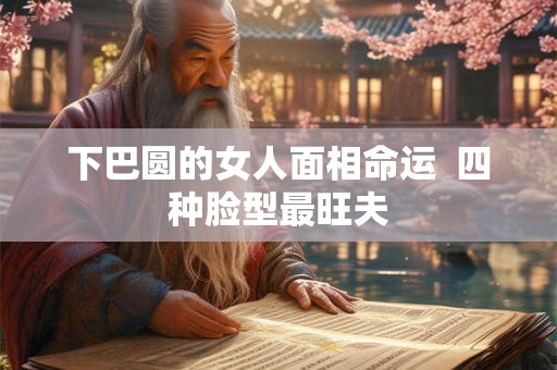 下巴圆的女人面相命运  四种脸型最旺夫