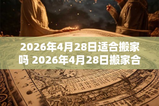 2026年4月28日适合搬家吗 2026年4月28日搬家合适吗