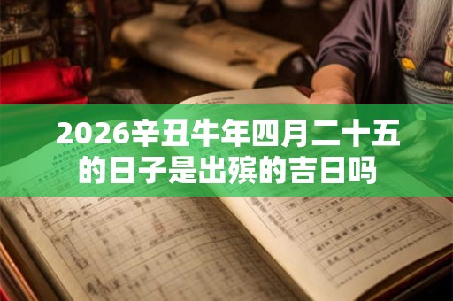 2026辛丑牛年四月二十五的日子是出殡的吉日吗