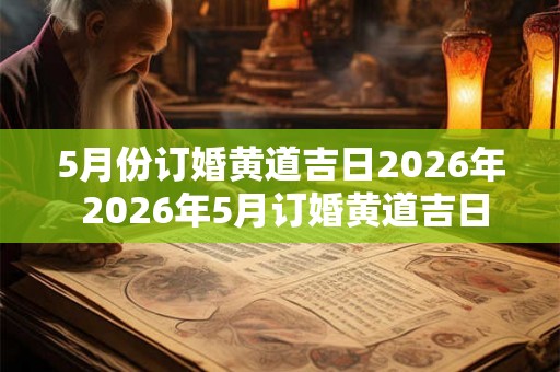 5月份订婚黄道吉日2026年 2026年5月订婚黄道吉日 5月份订婚黄道吉日2026年 2026年5月订婚黄道吉日