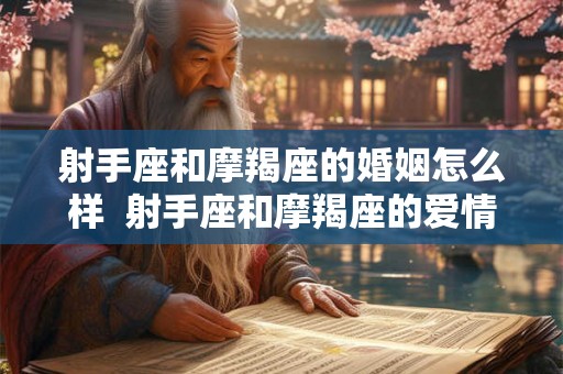 射手座和摩羯座的婚姻怎么样  射手座和摩羯座的爱情匹配度