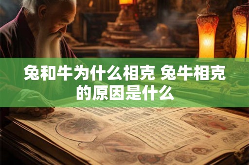 兔和牛为什么相克 兔牛相克的原因是什么