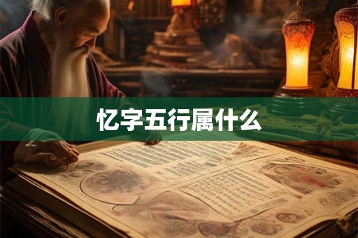 忆字五行属什么