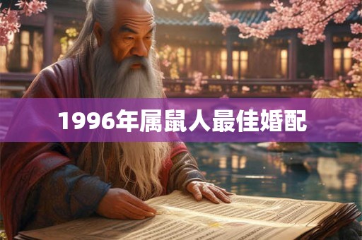 1996年属鼠人最佳婚配