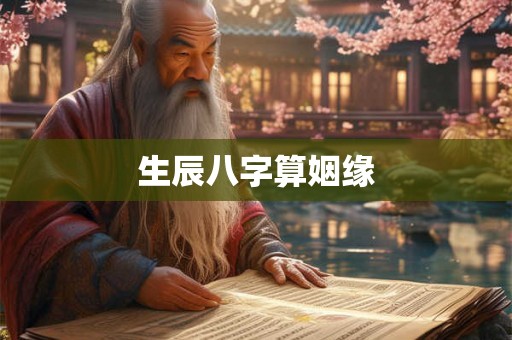 生辰八字算姻缘