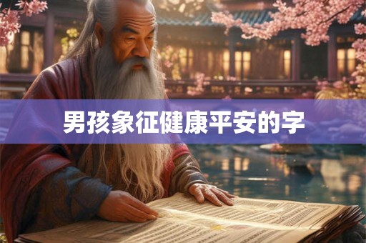 男孩象征健康平安的字