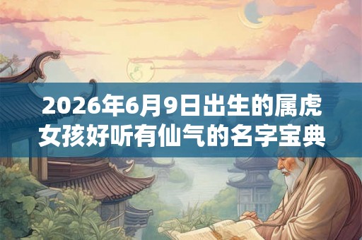 2026年6月9日出生的属虎女孩好听有仙气的名字宝典
