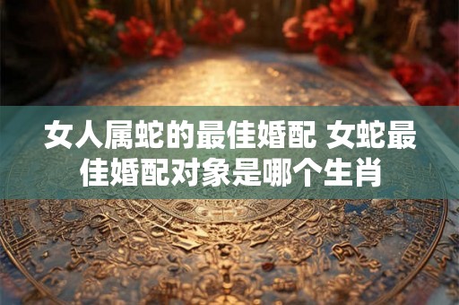 女人属蛇的最佳婚配 女蛇最佳婚配对象是哪个生肖 女人属蛇的最佳婚配 女蛇最佳婚配对象是哪个生肖