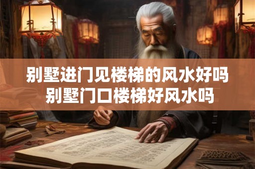 别墅进门见楼梯的风水好吗 别墅门口楼梯好风水吗