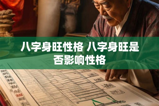八字身旺性格 八字身旺是否影响性格