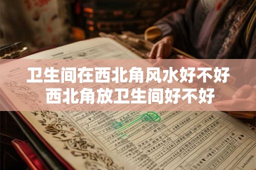 卫生间在西北角风水好不好 西北角放卫生间好不好
