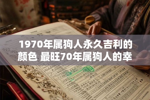 1970年属狗人永久吉利的颜色 最旺70年属狗人的幸运色