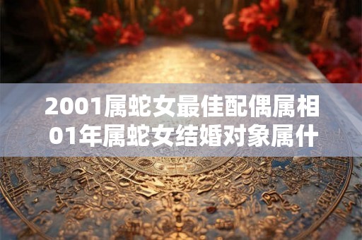 2001属蛇女最佳配偶属相 01年属蛇女结婚对象属什么好