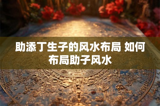 助添丁生子的风水布局 如何布局助子风水