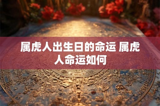 属虎人出生日的命运 属虎人命运如何 属虎人出生日的命运 属虎人命运如何