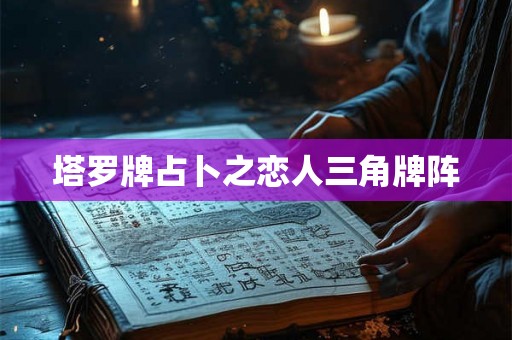塔罗牌占卜之恋人三角牌阵