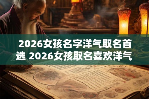 2026女孩名字洋气取名首选 2026女孩取名喜欢洋气的该怎么选