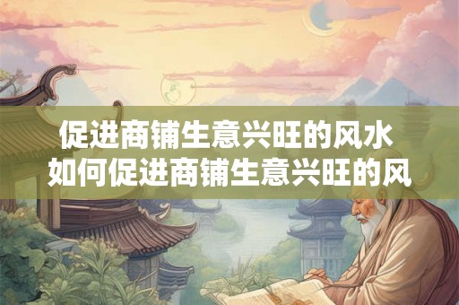 促进商铺生意兴旺的风水 如何促进商铺生意兴旺的风水