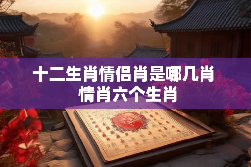 十二生肖情侣肖是哪几肖  情肖六个生肖