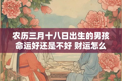 农历三月十八日出生的男孩命运好还是不好 财运怎么样