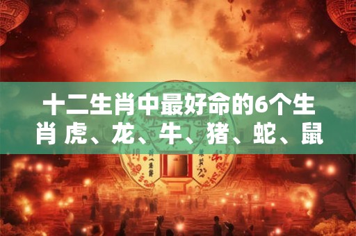 十二生肖中最好命的6个生肖 虎、龙、牛、猪、蛇、鼠