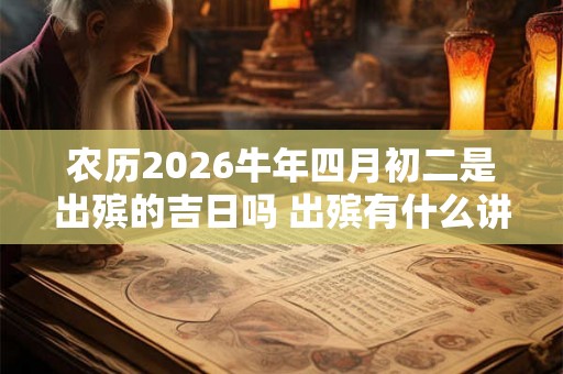 农历2026牛年四月初二是出殡的吉日吗 出殡有什么讲究 农历2026牛年四月初二是出殡的吉日吗 出殡有什么讲究
