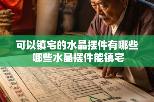 可以镇宅的水晶摆件有哪些 哪些水晶摆件能镇宅