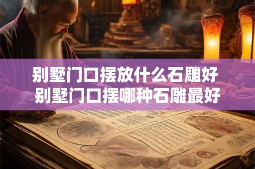 别墅门口摆放什么石雕好 别墅门口摆哪种石雕最好