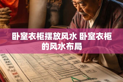 卧室衣柜摆放风水 卧室衣柜的风水布局