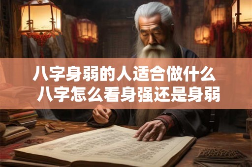 八字身弱的人适合做什么  八字怎么看身强还是身弱